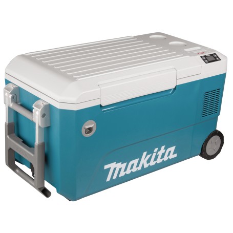 Makita CW002GZ01 borsa frigo 50 L Elettrico Blu, Bianco