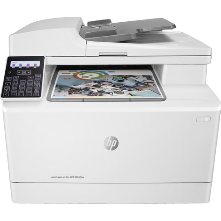 HP Color LaserJet Pro LaserJet Pro M183fw Wireless Multifunction Colore Stampante, Fotocopiatrice, scanner Fronte/retro (7KW56A)