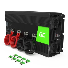 Green Cell INV15 adattatore e invertitore Auto 3000 W Nero (GC-INV15)