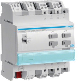 Hager TYA604C presa energia Grigio (TYA604C)