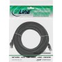 InLine Cavo patch Lan, SF/UTP, Cat.5e, nero, 7,5m (72575S)