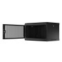 Lanberg WF01-6406-23B rack 6U Da parete Nero