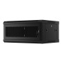 Lanberg WF01-6404-23B rack 4U Da parete Nero
