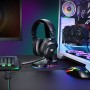 Thermaltake Argent H5 Stereo Cuffia Padiglione auricolare Connettore 3.5 mm Nero (GHT-THF-ANECBK-30)