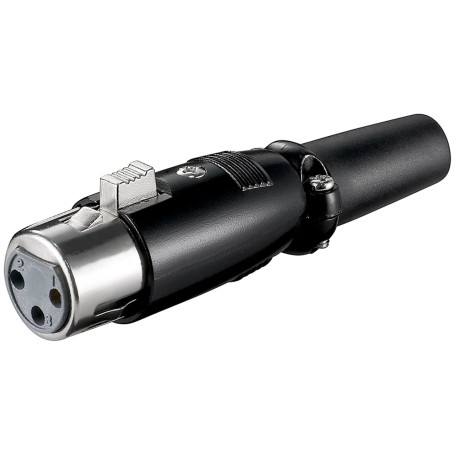Goobay microphone jack cavo di collegamento 3pin Nero (11680)