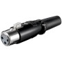 Goobay microphone jack cavo di collegamento 3pin Nero (11680)