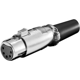 Goobay microphone jack cavo di collegamento 5pin Nero (11961)