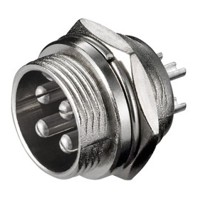 Goobay ME 4 cavo di collegamento XLR M Acciaio inossidabile (11232)