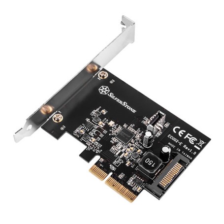 Silverstone ECU02-E scheda di interfaccia e adattatore Interno USB 3.2 Gen 2 (3.1 Gen 2) (SST-ECU02-E)