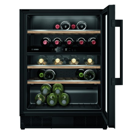 Bosch Serie 6 KUW21AHG0 cantina vino Da incasso Nero 44 bottiglia/bottiglie