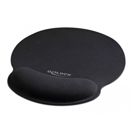 DeLOCK 12559 tappetino per mouse Nero (12559)