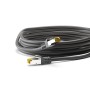 Goobay RJ-45 CAT7 1.5m cavo di rete Nero 1,5 m S/FTP (S-STP) (91599)