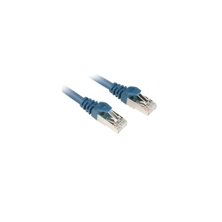 Sharkoon 0.25m Cat.6 S/FTP cavo di rete Blu 0,25 m Cat6 S/FTP (S-STP) (4044951014682)