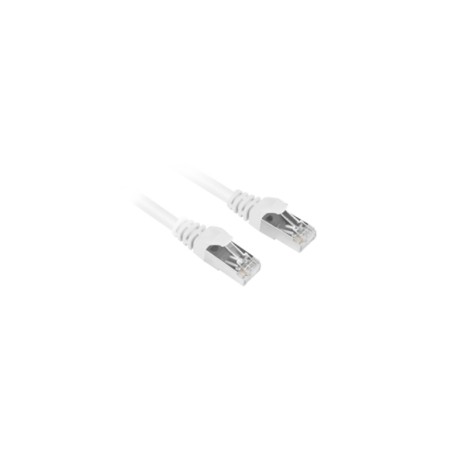 Sharkoon Cat.6/Cat.6 cavo di rete Bianco 0,25 m Cat6 S/FTP (S-STP) (4044951015030)