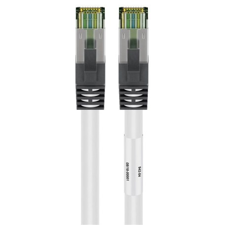 Goobay 55123 cavo di rete Bianco 0,5 m Cat8.1 S/FTP (S-STP) (55123)