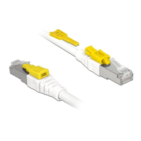 DeLOCK 85335 cavo di rete Bianco 5 m Cat6a S/FTP (S-STP) (85335)