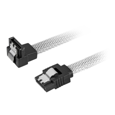 Sharkoon SATA 3 cavo SATA 0,45 m SATA 7-pin Nero, Bianco (4044951016518)