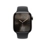 Watch Series 10 (schiefer, Titangehuse, 42 mm, Sportarmband schwarz S/M, Cellular) (MWXG3QF/A)