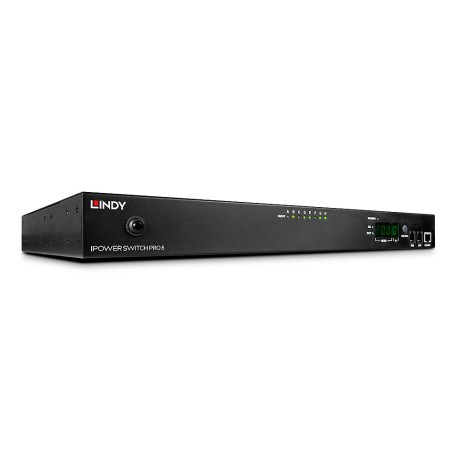 Lindy 32659 prolunghe e multiple 8 presa(e) AC Interno Nero