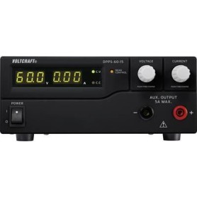 VOLTCRAFT Labornetzgerät, einstellbar DPPS-60-15 1 - 60 V/DC 0 - 15 A 900 W USB programmierbar Anzahl Ausgänge 1 x (DPPS-60-15