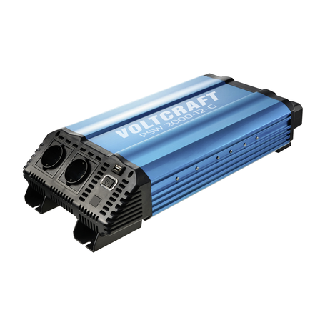 VOLTCRAFT Wechselrichter PSW 2000-12-G 2000 W 12 V/DC - 230 V/AC reine Sinuswelle (VC-14490410)