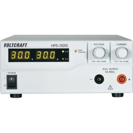 Voltcraft Labornetzgerät, einstellbar HPS-13015 1 - 30 V/DC 0 - 15 A 450 W 1 x Remote (HPS-13015)