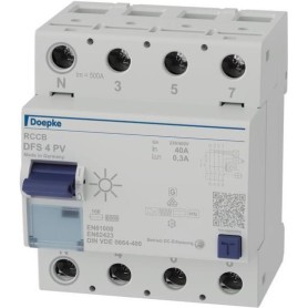 Doepke DFS4 040-4/0.30-PVFI-Schutzschalter 4p 40 A 0.3 (09136804)