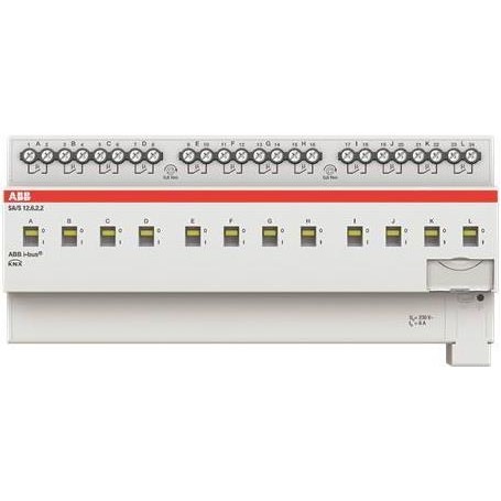 ABB Stotz S&J Schaltaktor 12fach, 6A, REG SA/S12.6.2.2 (2CDG110256R0011)