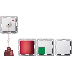 GIRA 291403 interruttore elettrico Interruttore a tirette Bianco