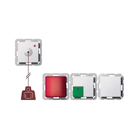 GIRA 291403 interruttore elettrico Interruttore a tirette Bianco