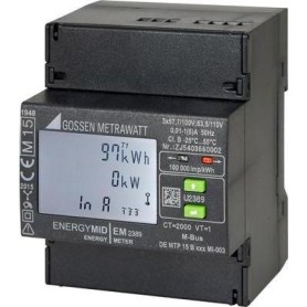 Gossen Metrawatt Drehstromzähler mit Wandleranschluss digital MID-konform: Ja U2389-V021 (U2389-V021)