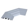 Bachmann 930.063 blindosbarra Portacavi a curva Argento (930.063)