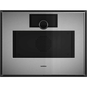Gaggenau GS471120 - Serie Expressive, forno a vapore, acciaio inox dietro vetro fumé, cerniera porta: sinistra, 60 x 45 cm