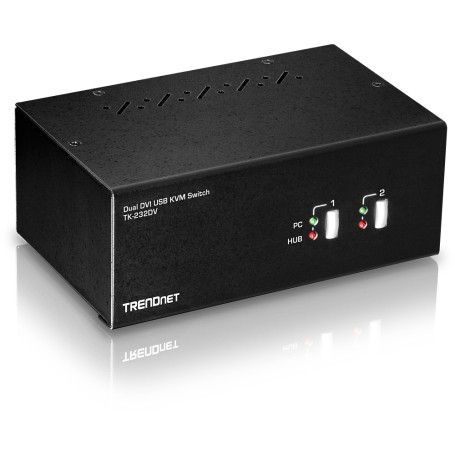 Trendnet TK-232DV switch per keyboard-video-mouse (kvm) (TK-232DV)