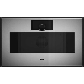 Gaggenau GS480120 - Serie Expressive, forno a vapore, acciaio inox dietro vetro fumé, cerniera porta: a destra, 76 x 45 cm
