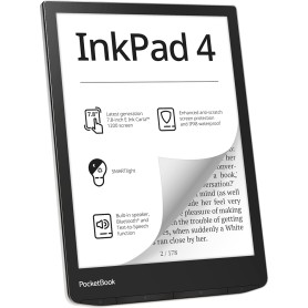 PocketBook InkPad 4 lettore e-book Touch screen 32 GB Wi-Fi Nero, Argento (PB743G-U-WW)