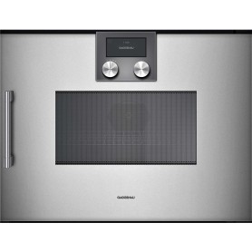 Gaggenau BMP250110 - Serie 200, forno a microonde, cerniera porta: destra, metallico, 60 x 45 cm