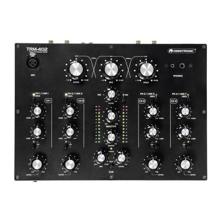 Omnitronic TRM-402 4-Kanal DJ Mixer (10355930)
