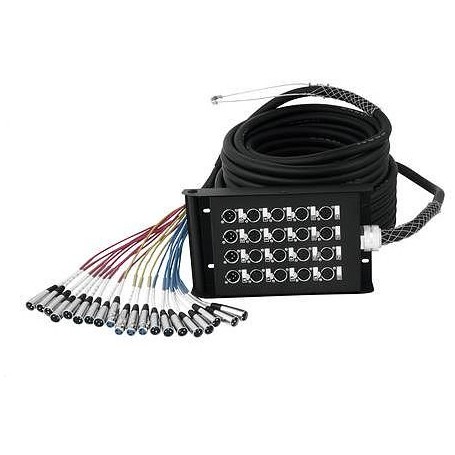 Omnitronic Multicore mit Stagebox, 16IN/4OUT,XLR/XLR (30304630)