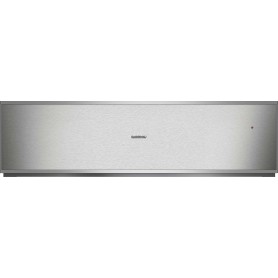 Gaggenau WS482110 - Serie 400, cassetto scaldavivande, porta interamente in vetro con retro in acciaio inox, 76 x 21 cm