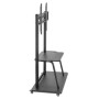 Manhattan 462334 Supporto TV a parete 2,54 m (100") Nero
