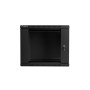 Lanberg WF01-6609-10B rack 9U Da parete Nero (WF01-6609-10B)