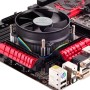 Silverstone NT09-115X Processore Refrigeratore 9,2 cm Alluminio, Nero (SST-NT09-115X)