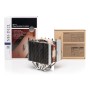 Noctua NH-D12L sistema di raffreddamento per computer Processore Raffreddatore d'aria Alluminio, Beige, Marrone (NH-D12L)
