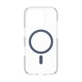 PanzerGlass CARE by ® Flagship Cover Trasparente Urban Combat con MagSafe Blu iPhone 16 Pro (1366)