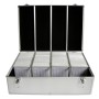 CD/DVD-Koffer 1000-fach (silber, Retail) (BOX78)