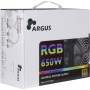 Argus RGB-650W CM II (schwarz, 2x PCIe, Kabelmanagement, 650 Watt) (88882147)