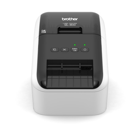 Brother QL-800 stampante per etichette (CD) Termica diretta A colori 300 x 600 DPI 148 mm/s Cablato DK (QL800ZW1)