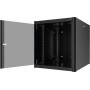 EFB Elektronik 691912TS.80 rack 12U Da parete Nero