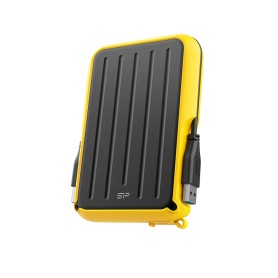 Silicon Power A66 disco rigido esterno 4 TB USB tipo A 3.2 Gen 1 (3.1 Gen 1) Nero, Giallo (SP040TBPHD66LS3Y)